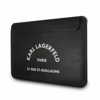 Karl Lagerfeld Sleeve KLCS133RSGSFBK 13" melns/melns Saffiano RSG apvalks