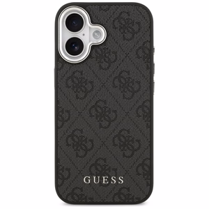 Guess 4G Classic Logo MagSafe maciņš iPhone 17, melns