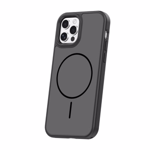 Чехол Frame Thin Mag для iPhone 12 12 Pro 6,1" чёрный