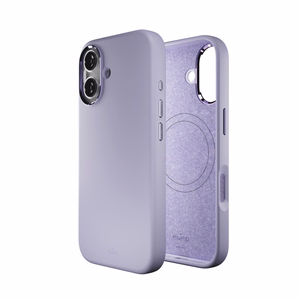 Puro Icon Mag Pro чехол из жидкого силикона для iPhone 17, совместимый с MagSafe, с защитой камеры и алюминиевыми кнопками - розовый