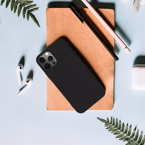 Tel Protect Liquid Air Case viedtālruņa apvalks Iphone 12 Pro Max melns