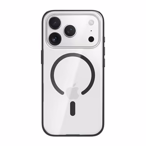Чехол Rock Crystal Armor Series Magnetic для iPhone 17 Pro чёрный