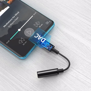 Adapteris Choetech AUX003 USB-C uz 3.5mm audio ligzdas adapteris (melns)