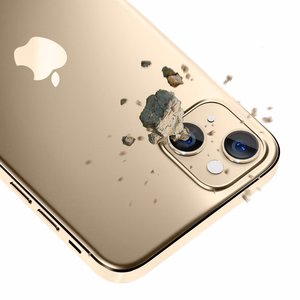Kameras stikls iPhone 14 Plus 9H 3mk Lens Protection Pro sērijas objektīvam - zelta