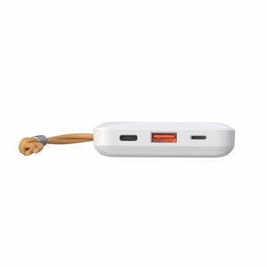 VEGER portatīvais lādētājs 10000 mAh ar bezvadu uzlādi, savietojams ar MagSafe PD QC3.0 2A 20W MagOn (VP1151 / W1151) balta