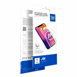 Tempered glass for iPhone 17 PRO Blue Star 5D AR black