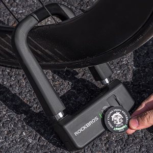 Rockbros RBNS1 SMART velosipēda slēdzene ar NFC lasītāju - melna