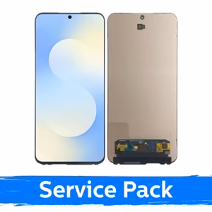 LCD displejs saderīgs ar Samsung S731 S25 FE melns (Service Pack) (NF versija)