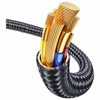 USAMS Kabelis USB-C uz USB-C 100W 1,2m Zinc Alloy Fast Charging Data Cable Meteor Series SJ744USB01 (US-SJ744)