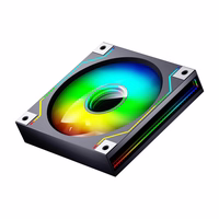 Darkflash DM20 datora ventilators (melns)