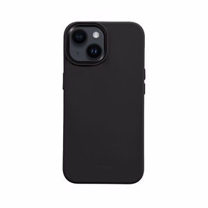 Crong Color Cover LUX Magnetic vāciņš ierīcei iPhone 15 Plus, saderīgs ar MagSafe, melns