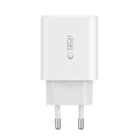 Tech-Protect NC30W lādētājs 2x USB-C PD 30W / USB-A QC 3.0 - balts