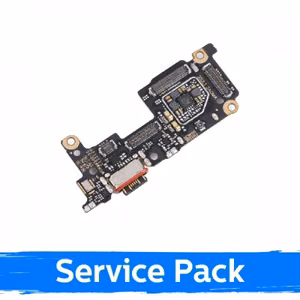 Uzlādes ports saderīgs ar Xiaomi 12T / 12T Pro ar elastīgo kabeli / Plata (Service Pack)