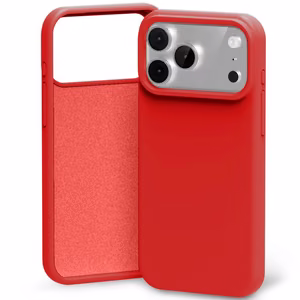 Mercury Silicone maciņš iPhone 17 Pro Max / 18 Pro Max, sarkans