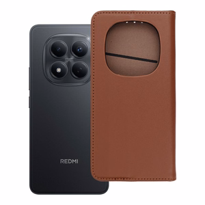 SMART PRO Grāmatiņa leather maciņš for XIAOMI Redmi Note 15 PRO 5G brūns