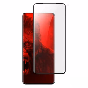 Rūdīts stikls Adpo 3D korpusam piemērots Samsung G981 S20 izliekts melns