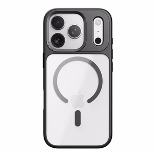 Rock Guard Lens Protection Series магнитный чехол для Iphone 17 Pro Max прозрачно-чёрный