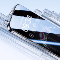 Benks Tempesarkans glass Air Shield HD (T067) Iphone 17/16 Pro melns - 10 pieces