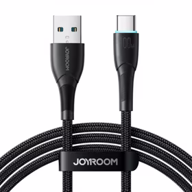 USB Kabelis Joyroom "SA32-AC6" Melns "Type-C" 100cm (līdz 100W)
