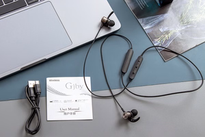 GJBY headphones - BLUETOOTH CA-115 White