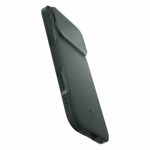 Spigen Optik Armor Magnētiskais viedtālruņa apvalks iPhone 17 Pro Max - zaļš