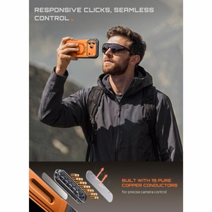 Supcase Grip Pro Mag MagSafe vāciņš iPhone 18 Pro Max / 17 Pro Max – oranžs