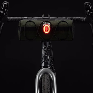Rockbros 30110049001 velosipēda stūres soma 2 l - zaļa