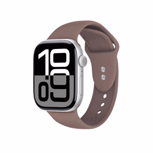 Crong Liquid Apple Watch siksniņa, 38/40/41/42 mm, brūna