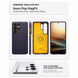 SPIGEN NANO POP MAG MAGSAFE GALAXY S26 ULTRA BLUEBERRY NAVY