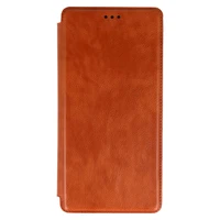 Razor ādas grāmatas tipa viedtālruņa apvalks Samsung Galaxy S23 Plus brūns