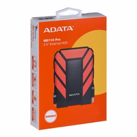 ADATA HD710 Pro external hard drive 1000 GB melns, sarkans