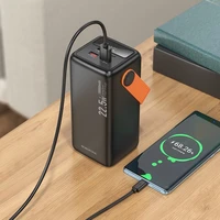 Ārējais akumulators Power Bank Borofone BJ66A 22.5W+PD20W 50000mAh melns