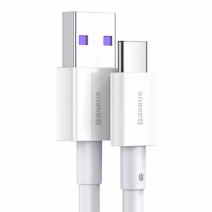 Baseus kabelis Superior USB - USB-C 1,0 m balts 66W