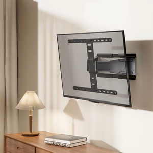 Kruger&Matz Ultra Slim universāls 37–75 collu sienas stiprinājums ar vertikālu un horizontālu regulēšanu