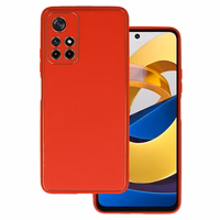 TEL PROTECT Luxury viedtālruņa apvalks Xiaomi Redmi Note 11 5G/Note 11S 5G/Poco M4 Pro 5G sarkans