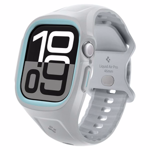 SPIGEN LIQUID AIR PRO APPLE WATCH 10 (46 MM) pelēks