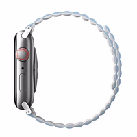 Uniq Revix siksniņa for Apple Watch 1/2/3/4/5/6/7/8/SE/SE2/Ultra 42/44/45/49mm - balts and zils