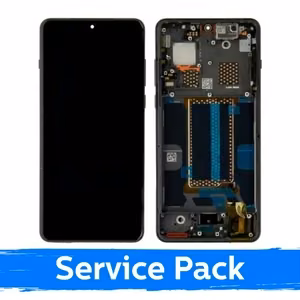LCD displejs saderīgs ar OnePlus 13 ar rāmi / Black Eclipse / (Service Pack)