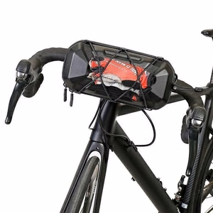 WILDMAN ceļojumu soma velosipēda stūrei ar rāvējslēdzēju, 2L, XT17, melna