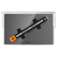 Spigen Glas.tR EZ Fit aizsargstikls Tesla Model X 2022 / Model S 2021 - melns