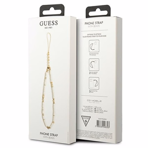 GUESS ремешок для телефона GUSTPEARW (Heishi Beads) белый