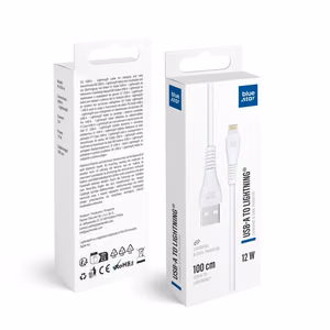 Blue Star USB-A to Lightning cable 2A 12W 1m PJ-DG5-A white