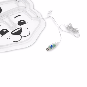 Piekarināma neona LED dekorācija uz organiskā stikla Paw Patrol – Chase OW-130346