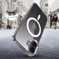 Tech-Protect FlexAir Hybrid Magnētiskais viedtālruņa apvalks iPhone 16 Plus - caurspīdīgs