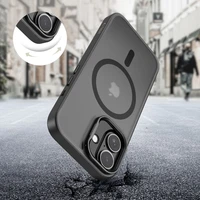 Tech-Protect MagStand MagSafe viedtālruņa apvalks iPhone 17 - matēts melns