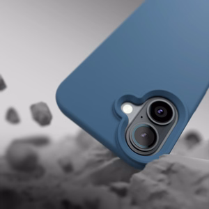 Etteri Silikona Mag maciņš for iPhone 17 tumši zils
