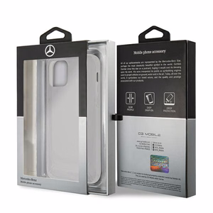 Mercedes Line viedtālruņa apvalks iPhone 12 Pro Max - caurspīdīgs