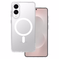 Akrila Magsafe apvalks Samsung Galaxy S25 Edge caurspīdīgs