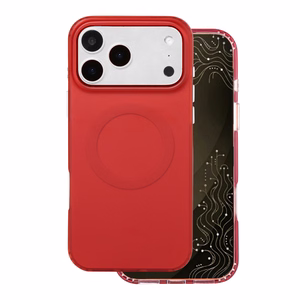 Tecto Shield Mistiq Mag vāciņš iPhone 17 Pro Max 6,9" / 18 Pro Max 6,9", sarkans