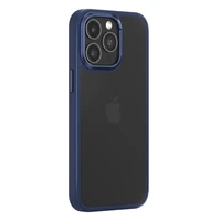 Comma Joy Elegant viedtālruņa apvalks iPhone 15 Plus zilā krāsā